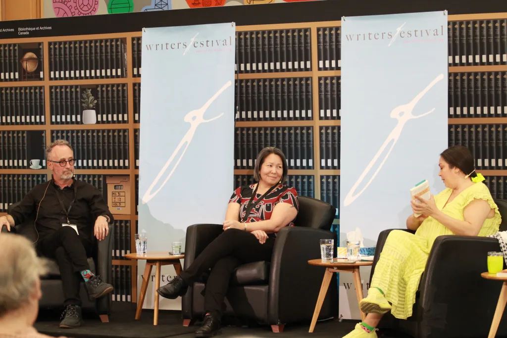 Panel at Ottawa International Writers Festival