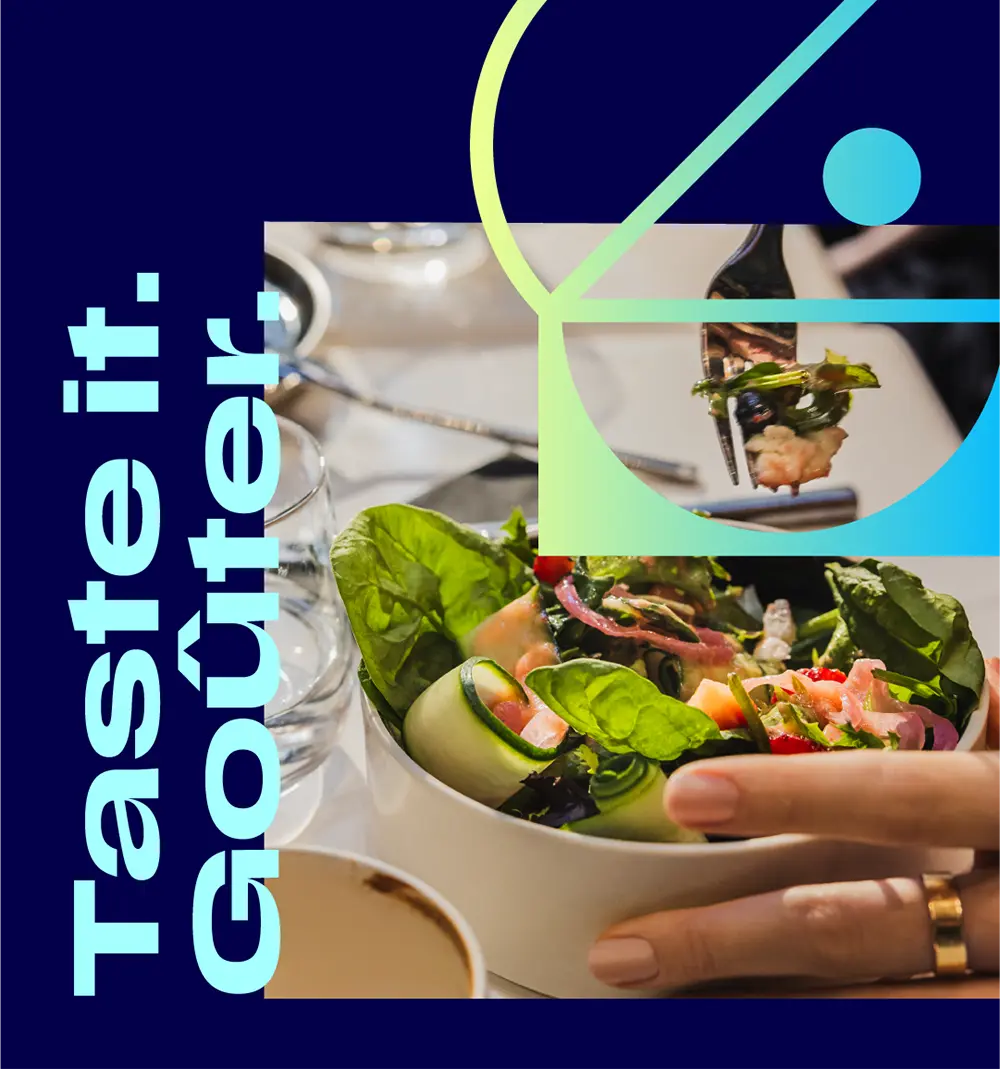 Taste it social media card